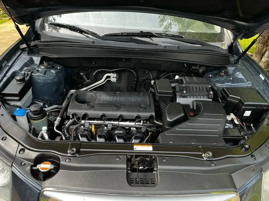 Clean detailed engine bay after mobile engine bay detailing in Spartanburg SC